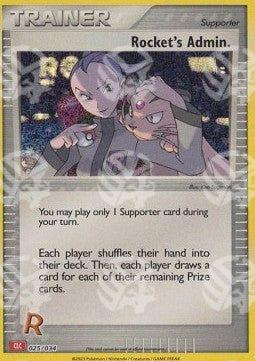 Tenente del Rocket - Pokémon Trading Card Game Classic: Charizard & Ho-Oh ex Deck (Fixed) [CLC-025]