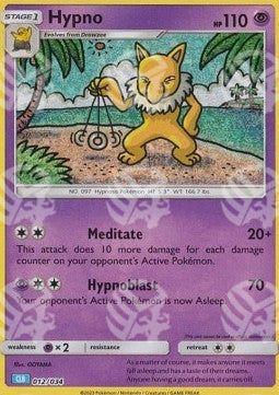 Hypno - Pokémon Trading Card Game Classic: Blastoise & Suicune ex Deck (Fixed) [CLB-012]
