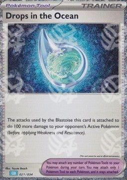 Drops in the Ocean - Pokémon Trading Card Game Classic: Blastoise & Suicune ex Deck (Fixed) [CLB-021]