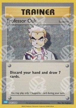 Professor Oak - Pokémon Trading Card Game Classic: Blastoise & Suicune ex Deck (Fixed) [CLB-025]
