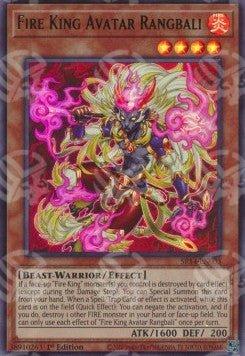 Re del Fuoco Avatar Rangbali - Structure Deck: I Re del Fuoco (Ultra Rare) [SR14-003]