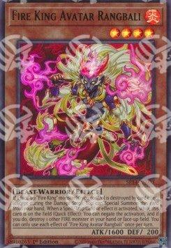 Re del Fuoco Avatar Rangbali - Structure Deck: I Re del Fuoco (Ultra Rare) [SR14-003]