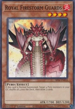 Guardie Regali della Tempesta di Fuoco - Structure Deck: I Re del Fuoco (Common) [SR14-018]