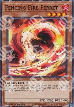 Furetto del Fuoco Schermidore - Structure Deck: I Re del Fuoco (Common) [SR14-020]