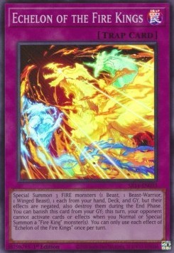 Scaglione dei Re del Fuoco - Structure Deck: I Re del Fuoco (Super Rare) [SR14-033]