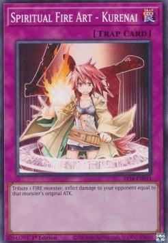 Arte Spirituale del Fuoco - Kurenai - Structure Deck: I Re del Fuoco (Common) [SR14-035]
