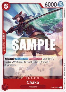 Chaka (OP05-008) - Awakening of the New Era (Uncommon) [OP05-008]