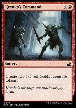 Ordini di Krenko - Ravnica Remastered (Common) [RVR-115]