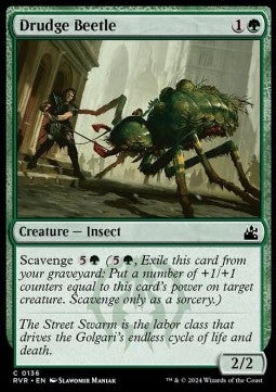 Scarabeo di Fatica - Ravnica Remastered (Common) [RVR-136]
