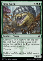 Wurm da Assedio - Ravnica Remastered (Common) [RVR-155]