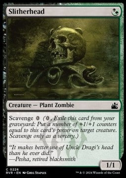 Testa Strisciante - Ravnica Remastered (Common) [RVR-226]