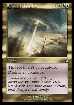 Verdetto Supremo - Ravnica Remastered: Extras (Rare) [XRVR-461]