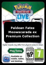 Live Code Card (Meowscarada ex Premium Collection) - Destino di Paldea (Online Code Card)
