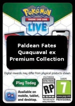 Live Code Card (Quaquaval ex Premium Collection) - Destino di Paldea (Online Code Card)