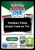 Live Code Card (Grandizanne ex Tin) - Destino di Paldea (Online Code Card)