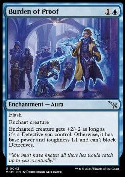 Onere della Prova - Delitti al Maniero Karlov (Uncommon) [MKM-42]