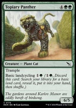 Pantera Topiaria - Delitti al Maniero Karlov (Common) [MKM-179]