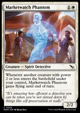 Fantasma Sentinella del Mercato - Delitti al Maniero Karlov (Common) [MKM-24]