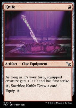 Coltello - Delitti al Maniero Karlov (Uncommon) [MKM-134]