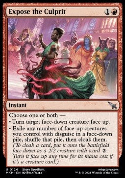 Rivelare il Colpevole - Delitti al Maniero Karlov (Uncommon) [MKM-124]