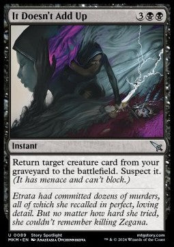 Non È il Risultato Previsto - Delitti al Maniero Karlov (Uncommon) [MKM-89]