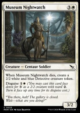 Guardia Notturna del Museo - Delitti al Maniero Karlov (Common) [MKM-25]