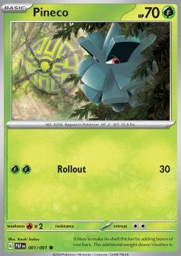 Pineco - Destino di Paldea (Common) [PAF-001]