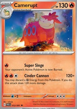 Camerupt - Destino di Paldea (Uncommon) [PAF-012]