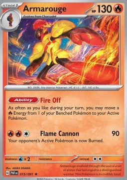Armarouge - Destino di Paldea (Rare) [PAF-015]