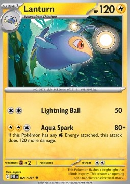 Lanturn - Destino di Paldea (Uncommon) [PAF-021]