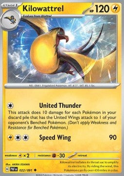 Kilowattrel - Destino di Paldea (Uncommon) [PAF-022]