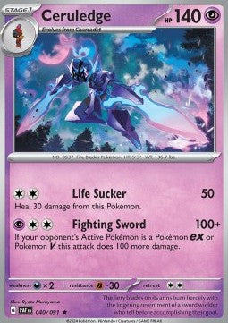 Ceruledge - Destino di Paldea (Rare) [PAF-040]