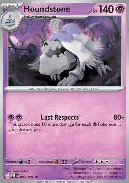 Houndstone - Destino di Paldea (Rare) [PAF-043]