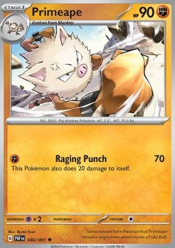 Primeape - Destino di Paldea (Uncommon) [PAF-046]