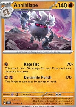 Annihilape - Destino di Paldea (Rare) [PAF-047]