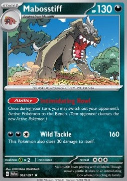 Mabosstiff - Destino di Paldea (Rare) [PAF-063]