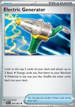 Generatore di Elettricità - Destino di Paldea (Uncommon) [PAF-079]