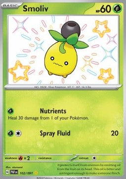 Smoliv - Destino di Paldea (Shiny Rare) [PAF-102]