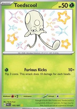 Toedscool - Destino di Paldea (Shiny Rare) [PAF-105]