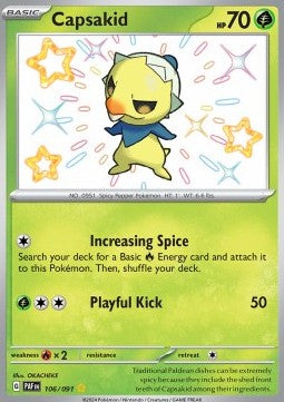 Capsakid - Destino di Paldea (Shiny Rare) [PAF-106]
