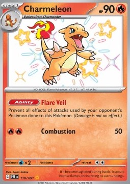 Charmeleon - Destino di Paldea (Shiny Rare) [PAF-110]