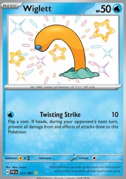 Wiglett - Destino di Paldea (Shiny Rare) [PAF-121]