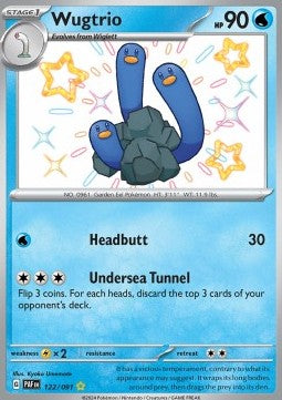 Wugtrio - Destino di Paldea (Shiny Rare) [PAF-122]