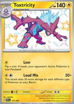 Toxtricity - Destino di Paldea (Shiny Rare) [PAF-141]
