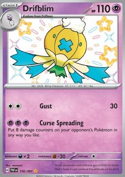 Drifblim - Destino di Paldea (Shiny Rare) [PAF-156]
