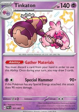Tinkaton - Destino di Paldea (Shiny Rare) [PAF-167]