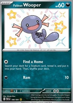 Wooper di Paldea - Destino di Paldea (Shiny Rare) [PAF-180]