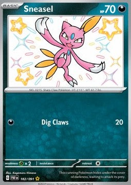 Sneasel - Destino di Paldea (Shiny Rare) [PAF-182]