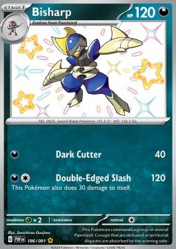 Bisharp - Destino di Paldea (Shiny Rare) [PAF-186]