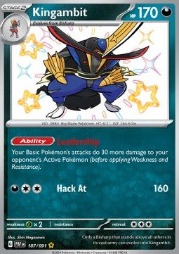 Kingambit - Destino di Paldea (Shiny Rare) [PAF-187]